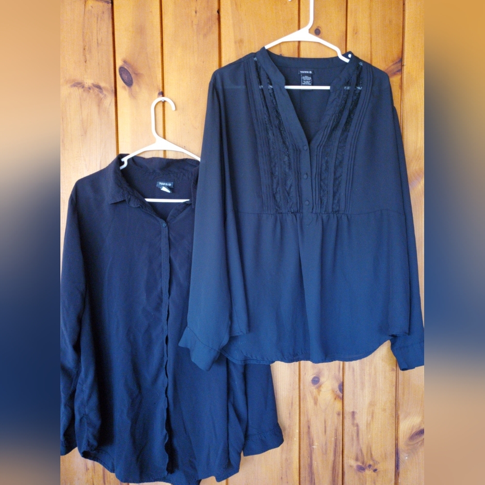 Black Torrid Top Bundle